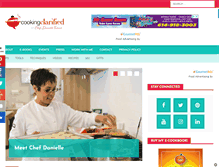 Tablet Screenshot of cookingclarified.com